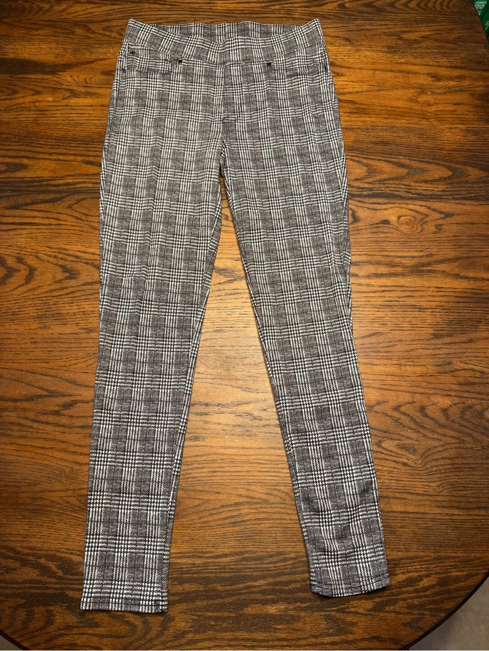 Women’s Seven7 Plaid Dress Leggings Some Medium